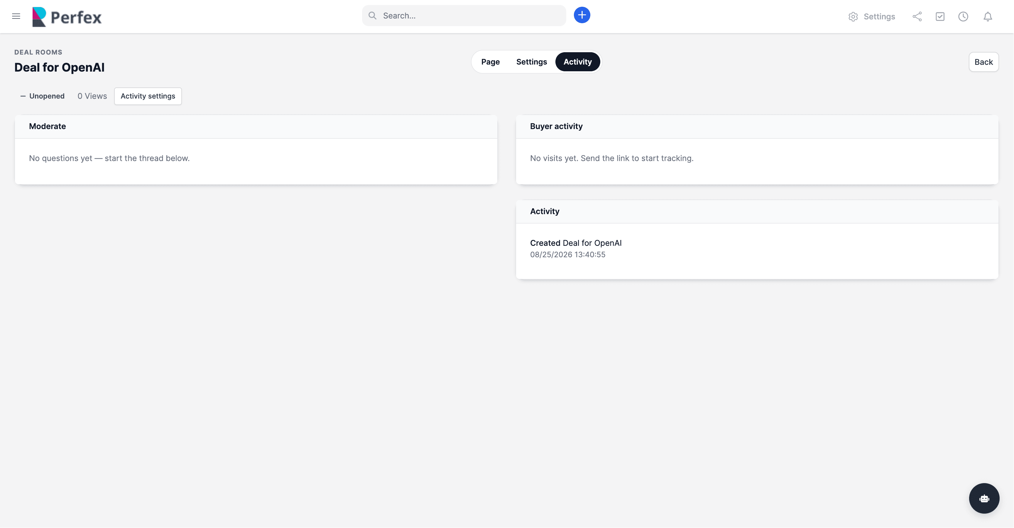 Deal Rooms Module for Perfex CRM screenshot 2